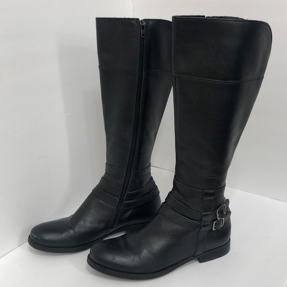 Matisse Blakely Black Leather Boots Size 8M - Picture 6 of 10